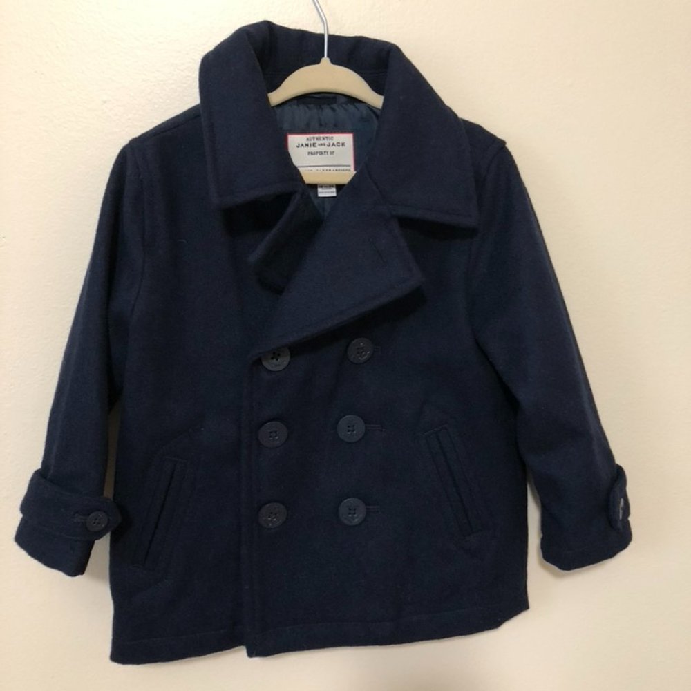 Janie and Jack Classic Peacoat